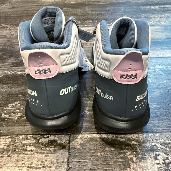 Salomon OUTpulse Mid GTX Shoes Womens Size 9 Waterproof Gore-Tex Hiking Trail - Picture 5 of 12